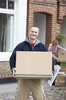 Professional removals van in Barkingside ready for move