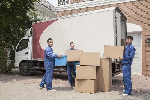 Eco-friendly packing materials used by Removals Van Gidea Park.