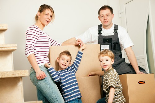 Professional movers assisting clients in Grove Park